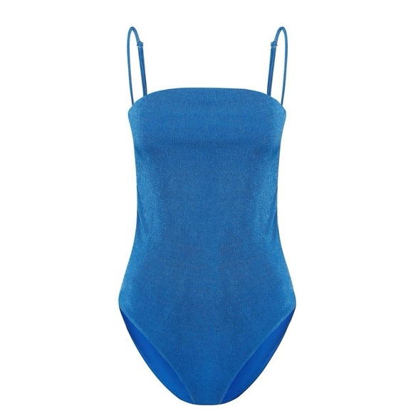 WITH JÉAN Juni One Piece in Electra Blue size Small - Picture 3 of 10